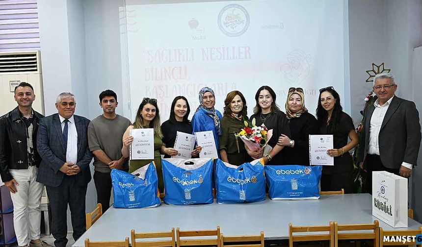 Özel emzirme eğitiminin ilk turu tamamlandı…