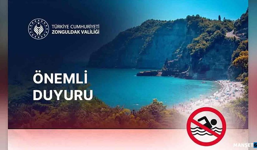 İl geneli denize girmek 2 gün yasaklandı…