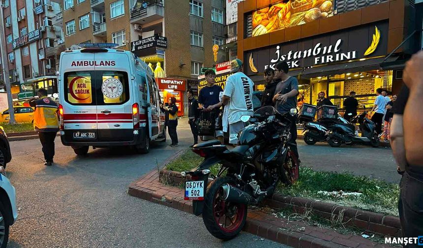 Kavşakta çarpıştılar… Yaralılar var…
