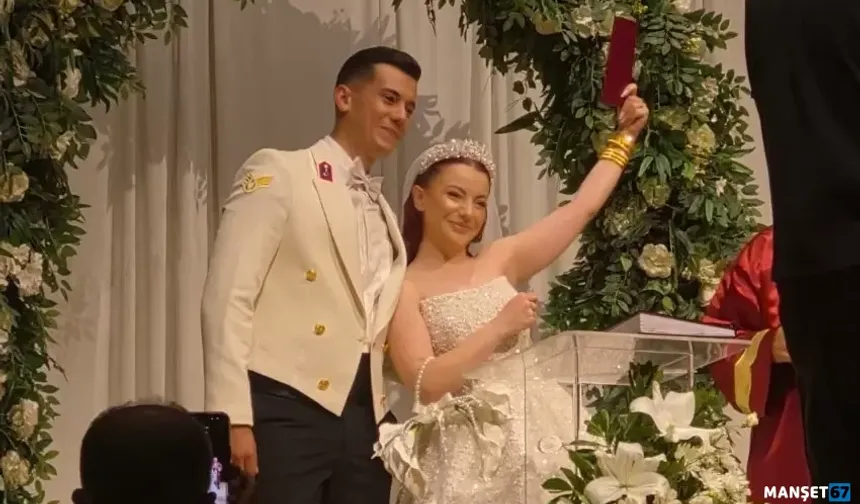 Karaahmetoğlu ve Atakyılmaz ailelerinin mutlu günü