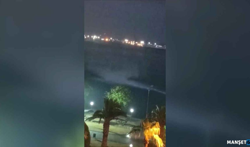 Dolaplar devrildi... Tekneler hasar aldı...