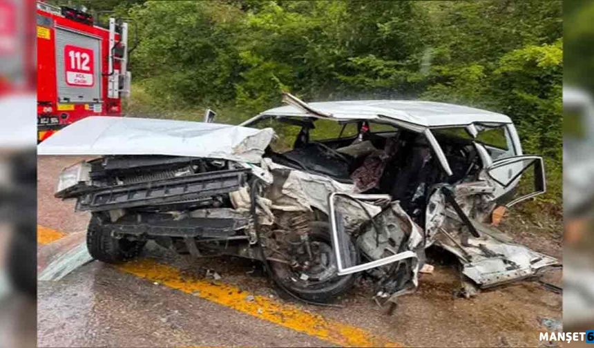 Otomobiller çarpıştı… ölü ve yaralılar var…