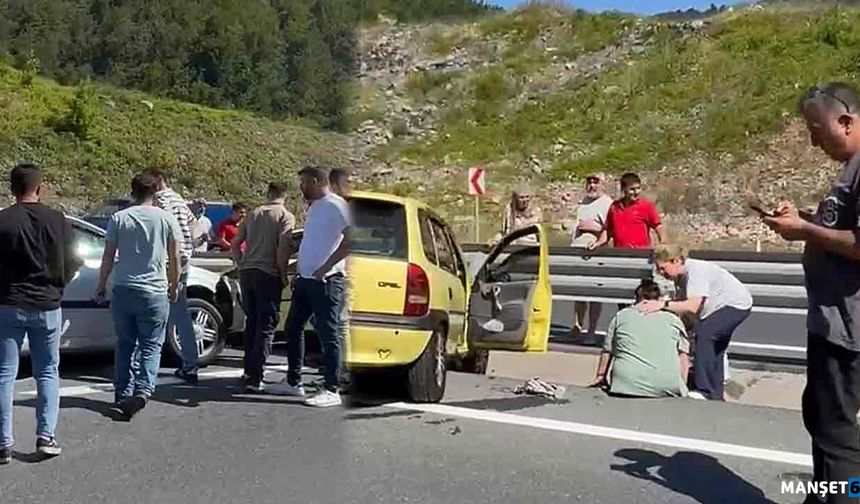 Otomobiller çarpıştı… Yaralılar var…