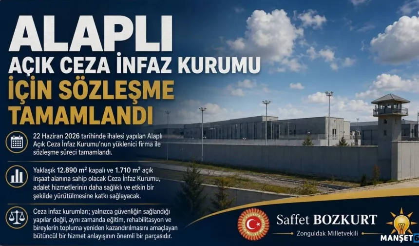 İnfaz Kurumu için sözleşme tamamlandı…