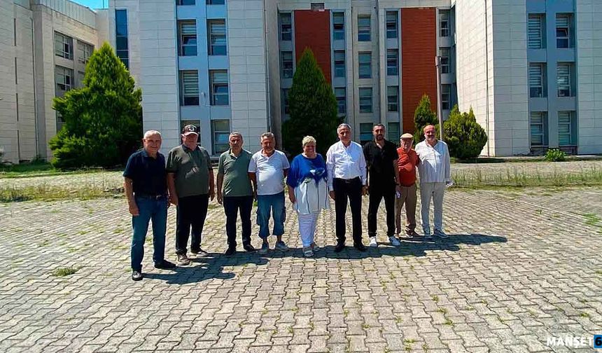 Adliye ek hizmet binası için sahada inceleme...