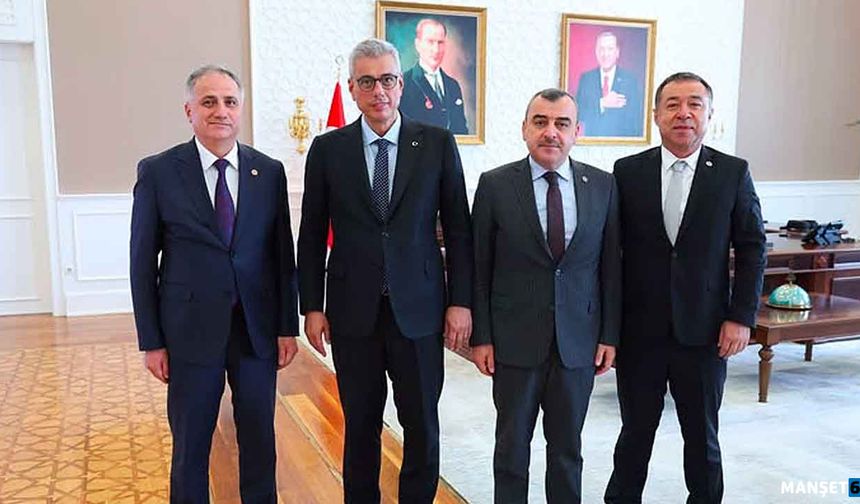 Sağlık bakanı ile makamında görüştüler…