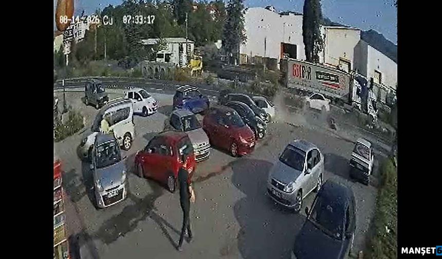 Yok böyle kaza… Ortalık savaş alanına döndü…