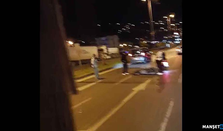 Aynı şeritte çarpıştılar… Yaralı var…