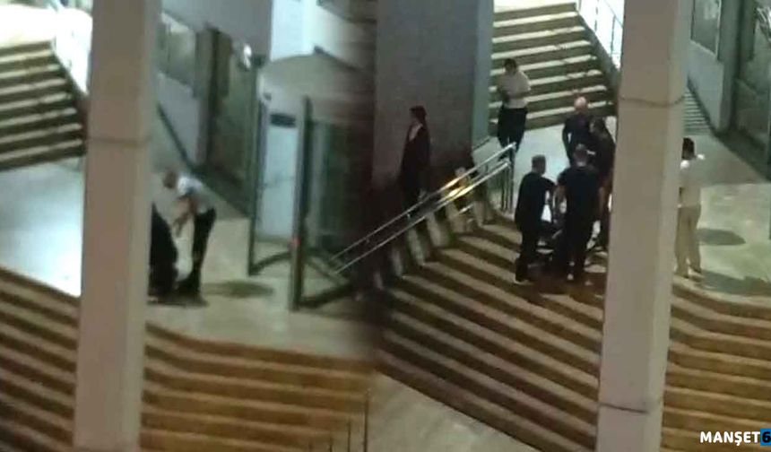 Belediyeye benzin ile gitmişti…
