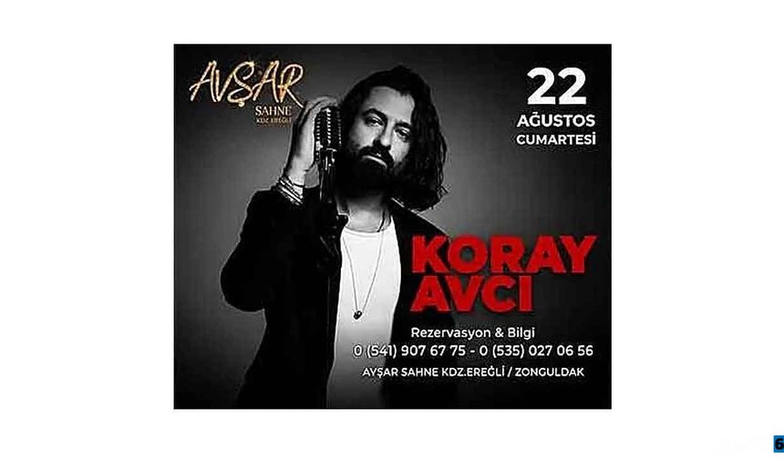 Bu konser kaçmaz… Avşar sahnede buluşalım…