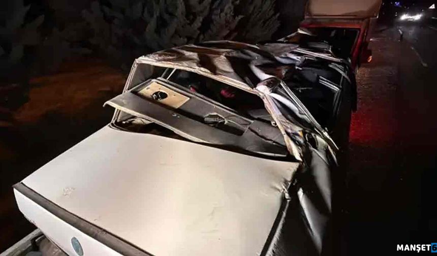 Kontrolden çıktı… Takla attı… 1 yaralı