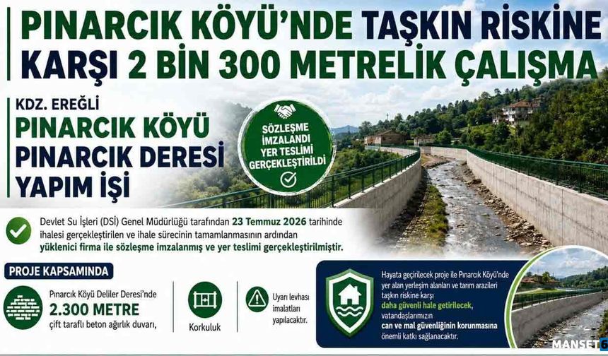 Pınarcık Köyü’ne büyük yatırım…