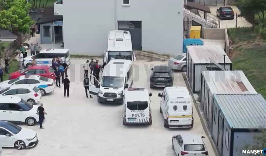 53 şüpheli Eskişehir’e sevk ediliyor…