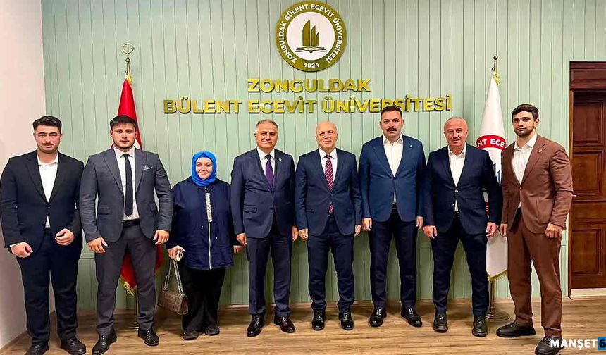 Bozkurt ve Çağlayan’dan Ulusoy’a hayırlı olsun ziyareti…