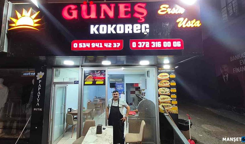Ersin Usta’nın Lezzetleri Güneş Kokoreç’te Buluşuyor..