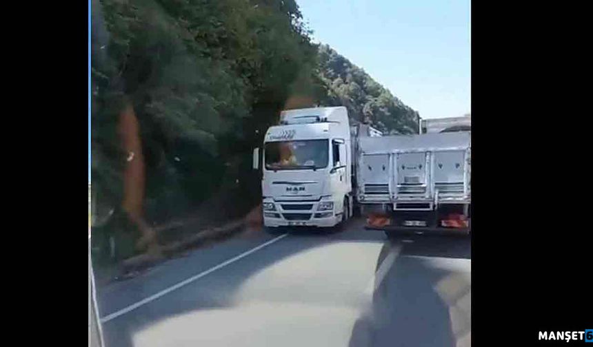 Ters yöne girdi… Yürekler ağıza geldi…