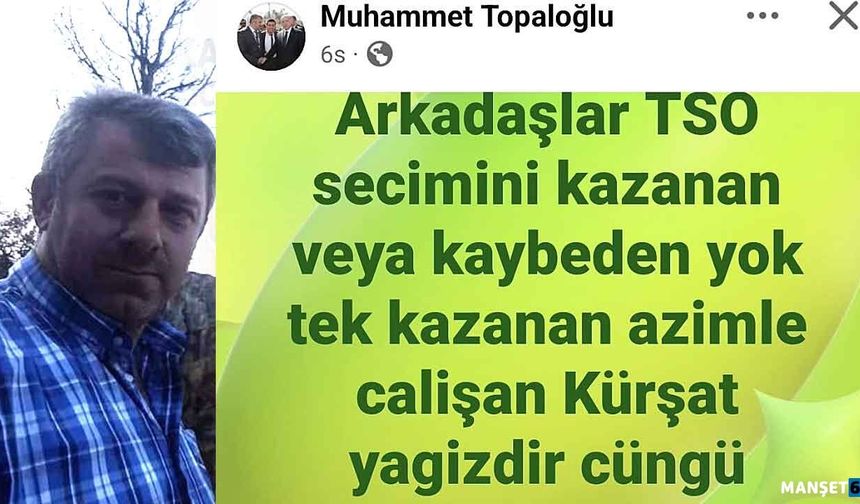 Paylaşım dikkat çekti? Topaloğlu ne demek istedi?