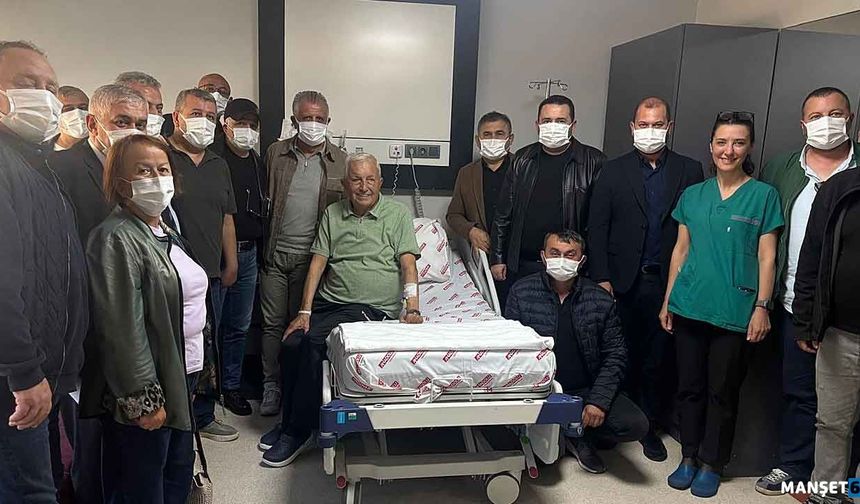 Belediye meclis üyeleri, Başkan Posbıyık'ı ziyaret etti…