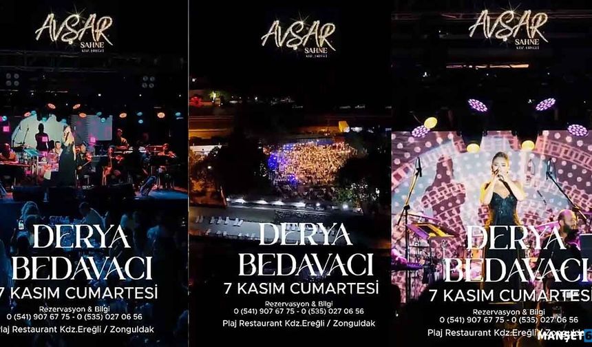 Avşar Sahne’de Derya Bedavacı heyecanı!