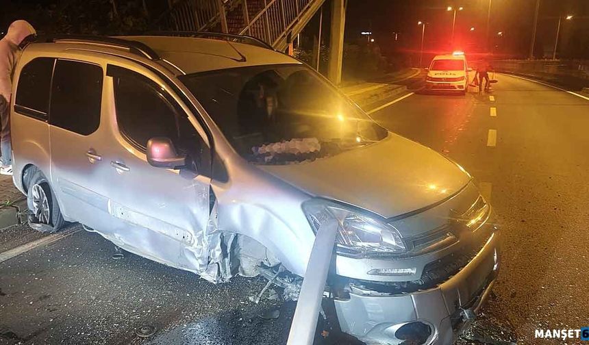 Refüjü aştı… Karşı şeride geçti…