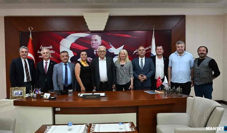 CHP heyetinden Başkan Halil Posbıyık’a geçmiş olsun ziyareti
