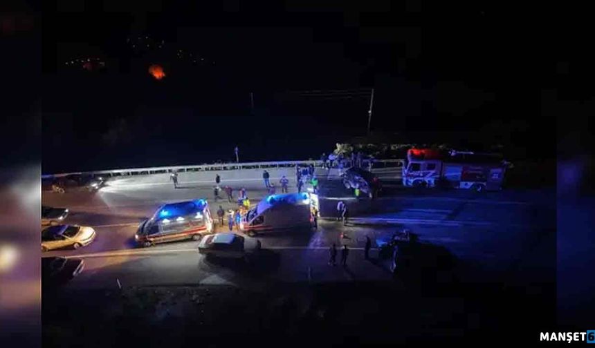 Feci Kaza… Çok sayıda yaralı var…