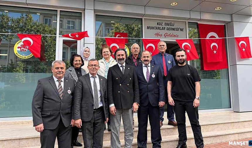 Yeni Parti'den Muhtarlar Derneği'ne ziyaret...