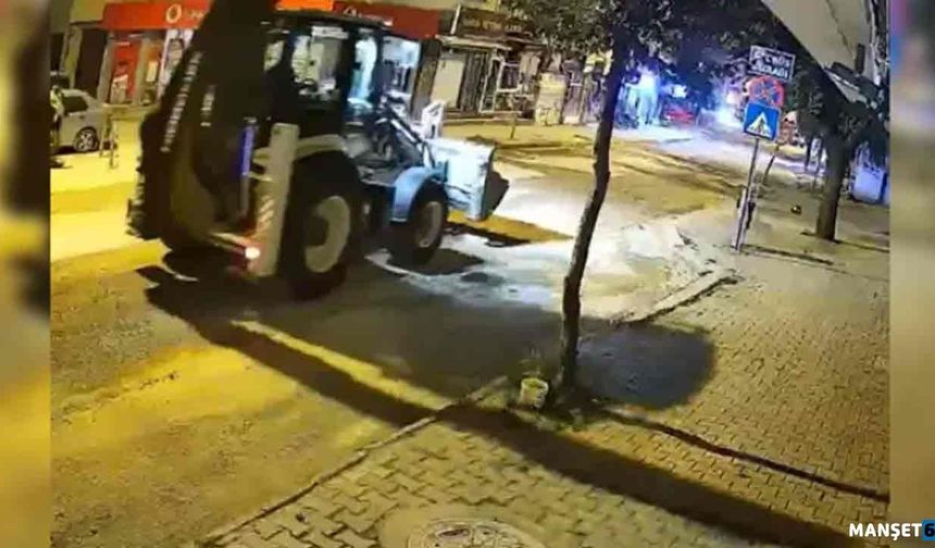 Kablo fareleri polisten kaçamadı…