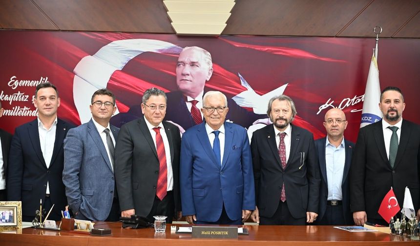 Kdz. Ereğli Ticaret ve Sanayi Odası heyeti ziyaretlerde bulundu...