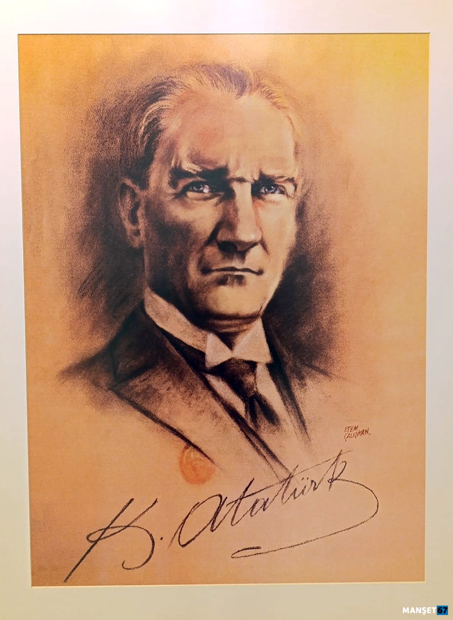 Sanko Sanat Galeri̇si̇’nde Atatürk Portreleri̇ Ve Antep Fotoğraflari Resi̇m Sergi̇si̇ (1)